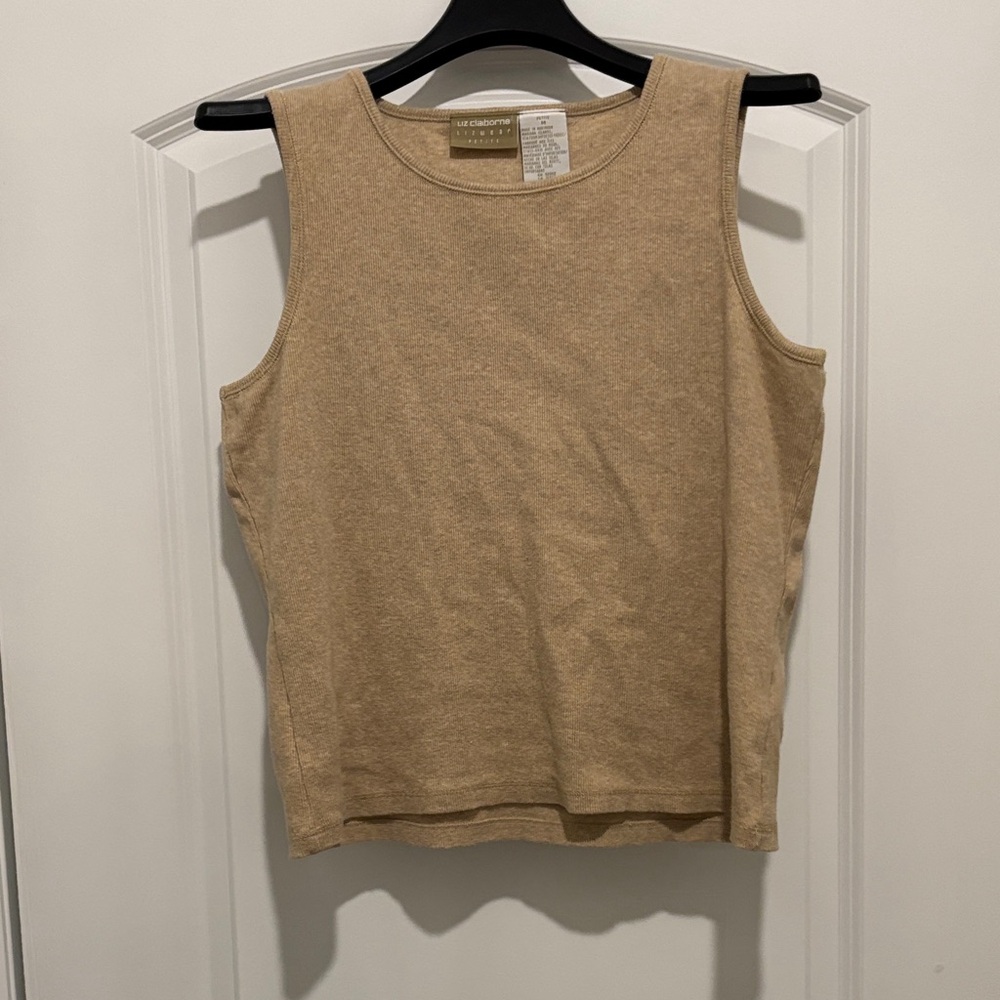 Liz Claiborne Cardigan and Beige Knit Top Set - Picture 4 of 5